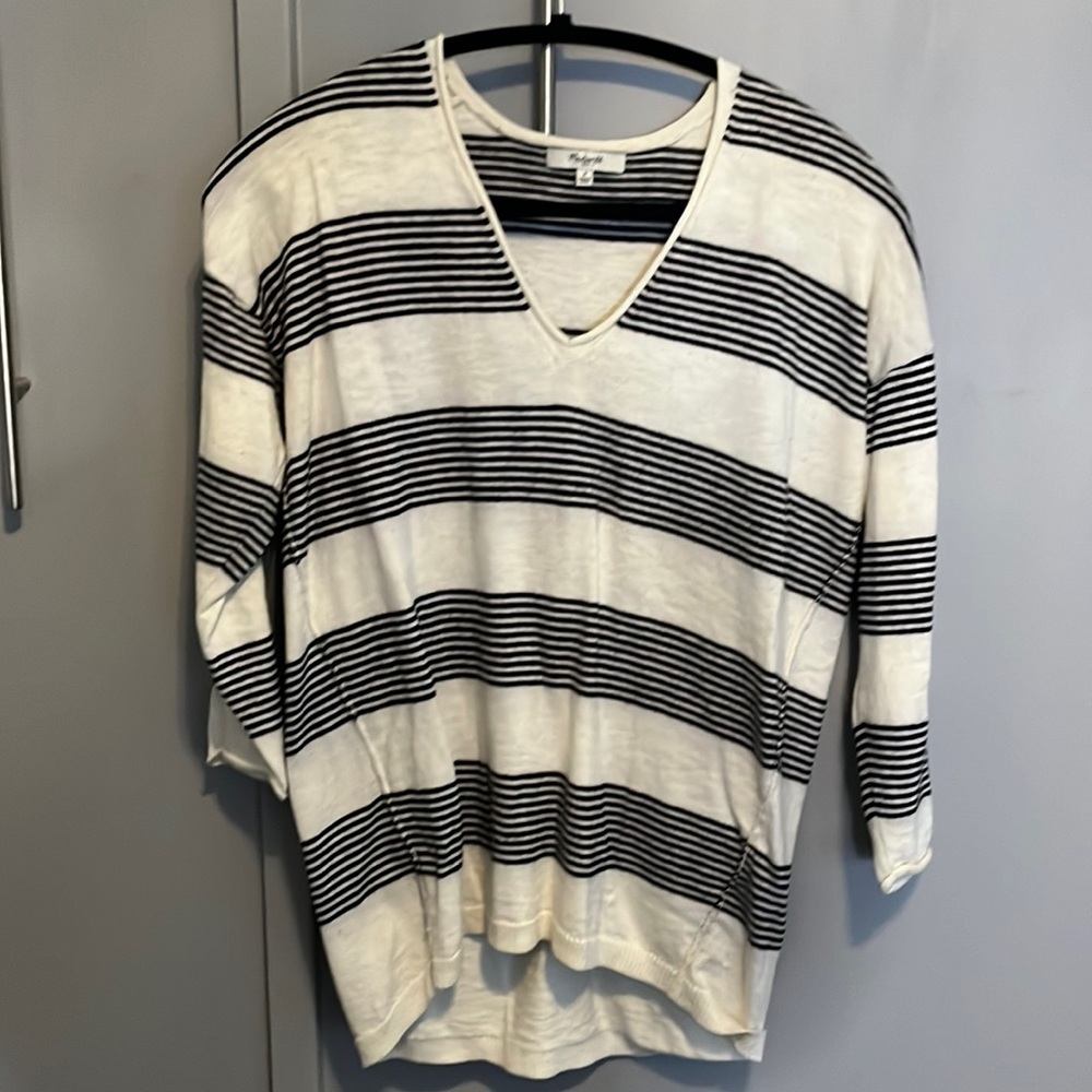 Madewell 3/4 sleeve sweater sz S